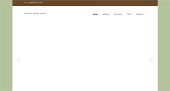 Desktop Screenshot of pinelanddental.com
